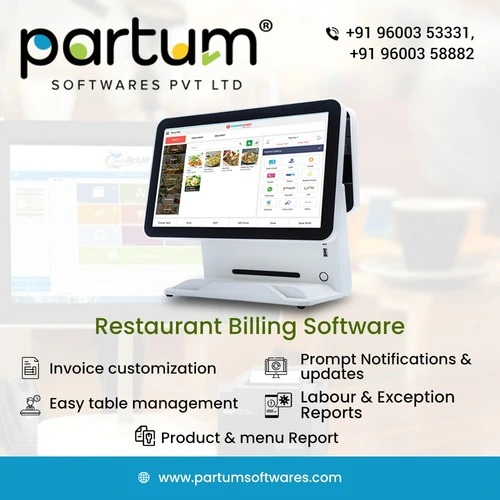 Restaurant billing software